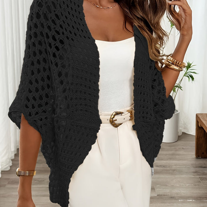 Josie | Open-Front Batwing Cardigan