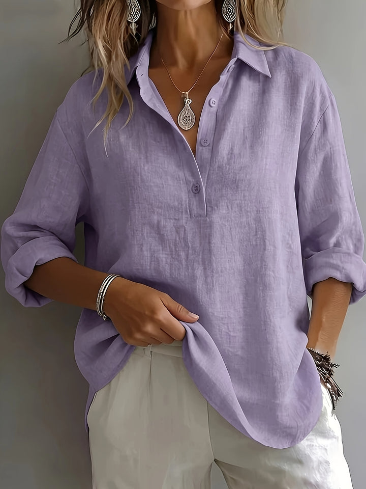 Naomi | Relaxed Collared Shirt