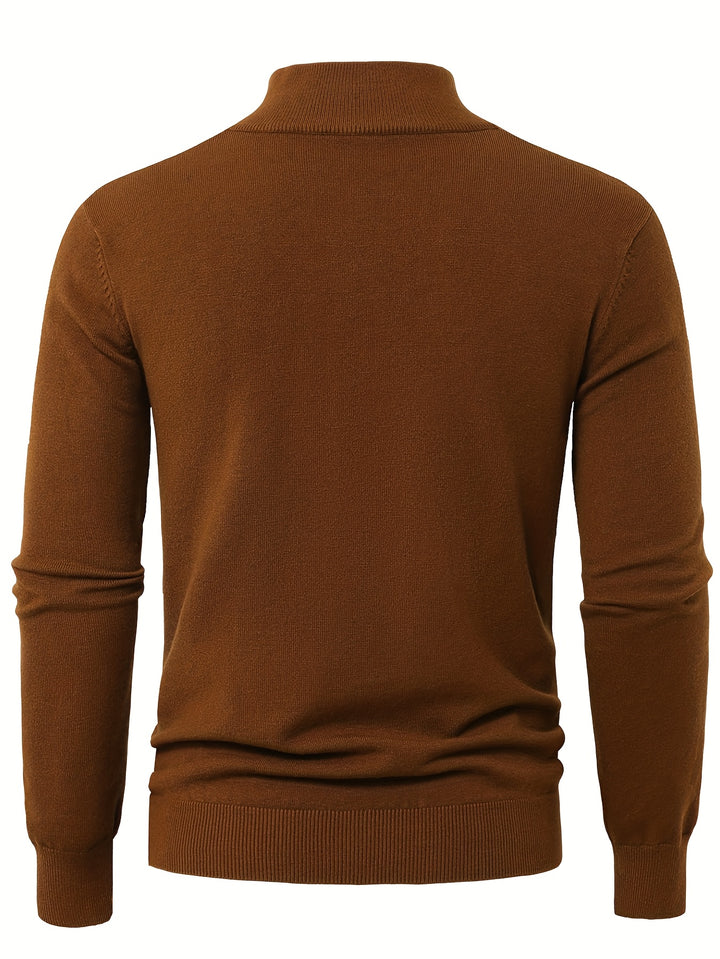 Tobias | Refined High-Neck Sweater