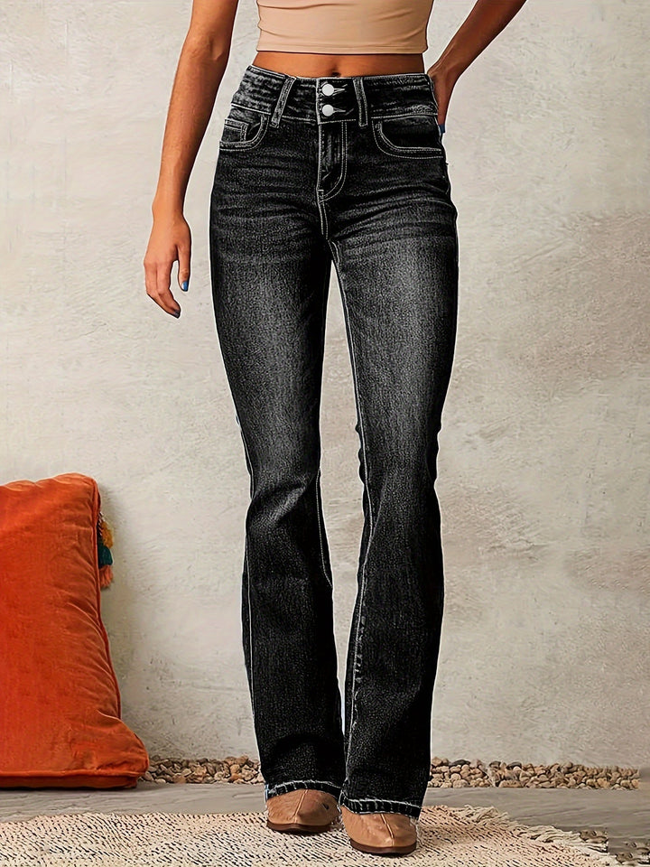 Harlow | High-Waist Wide-Leg Jeans