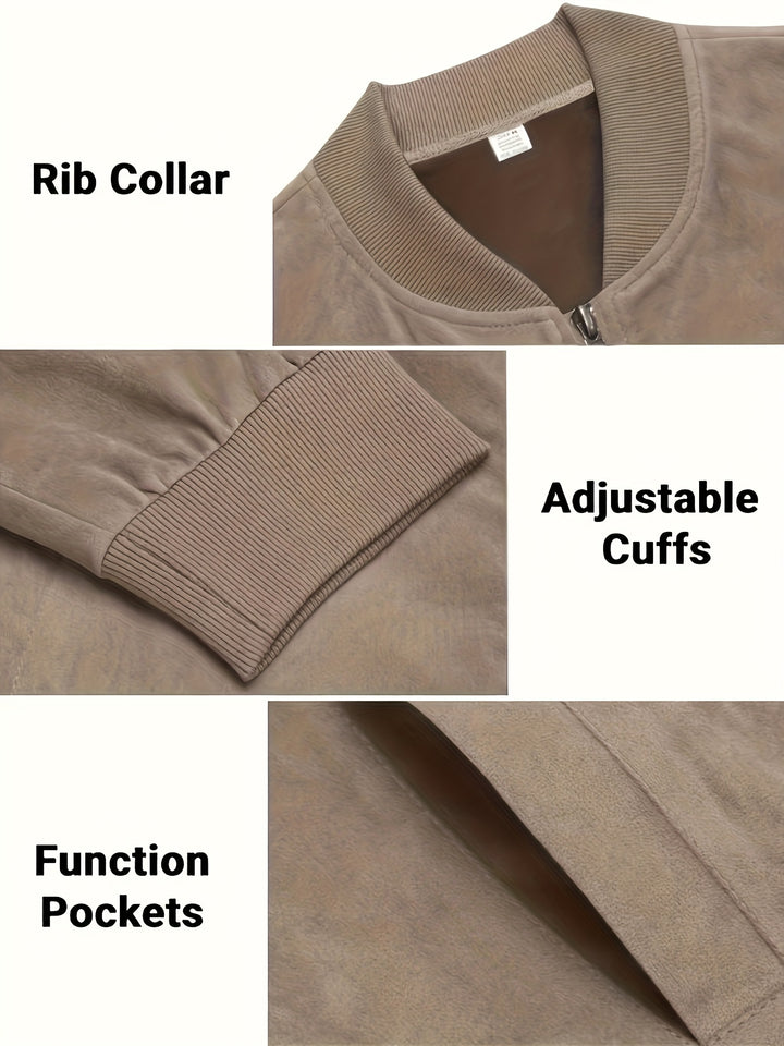 Bradley | Refined Lightweight Zip-Up Jacket
