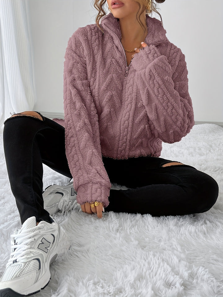 Susanna | Cosy Textured Sweatshirt