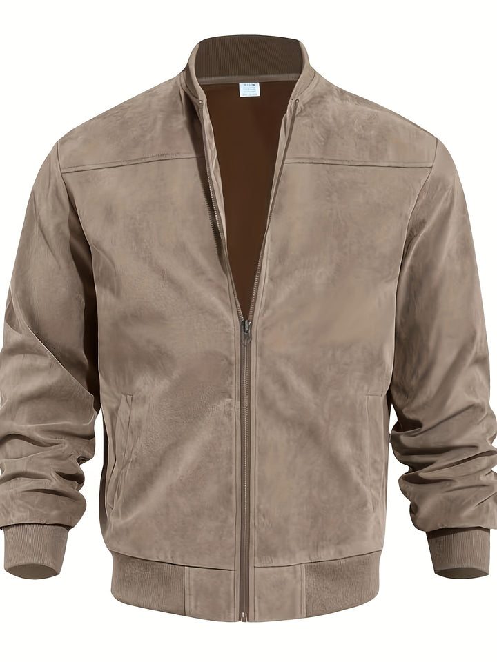 Bradley | Refined Lightweight Zip-Up Jacket
