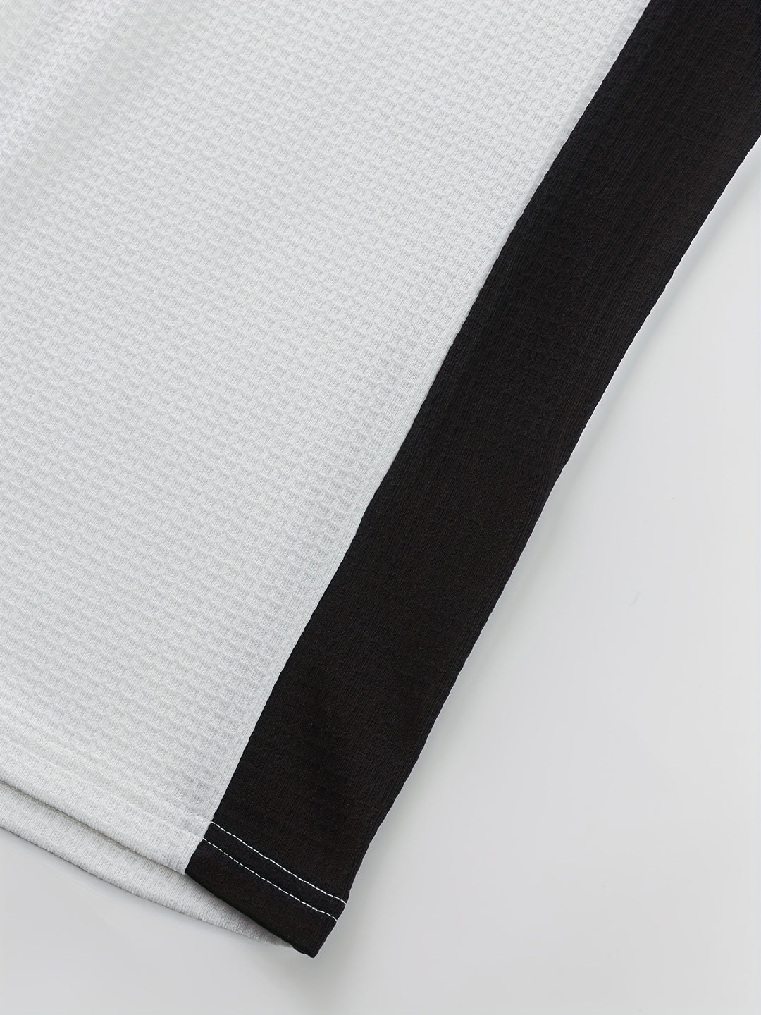 Sawyer | Textured Contrast Henley Shirt