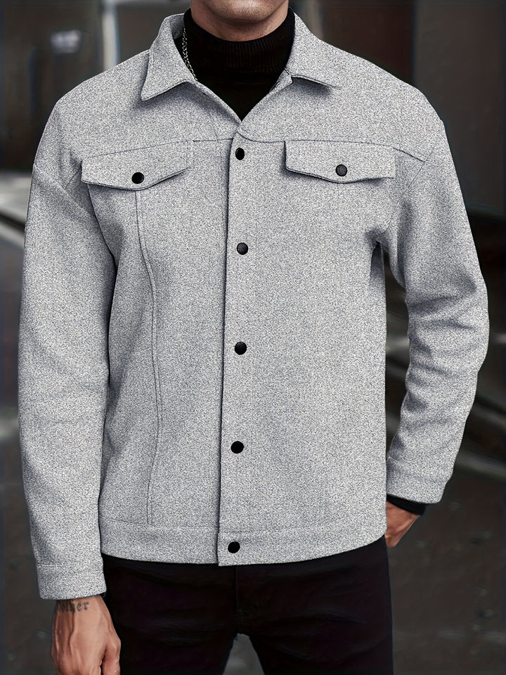 Roderick | Modern Snap-Button Jacket