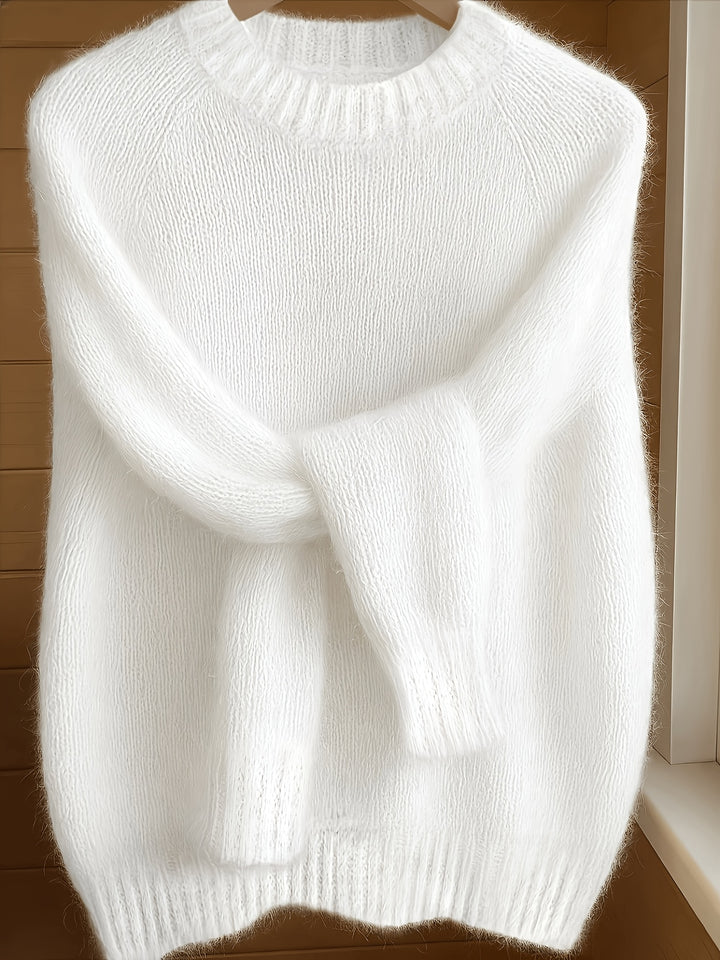 Juliana | Softly Textured Round-Neck Sweater