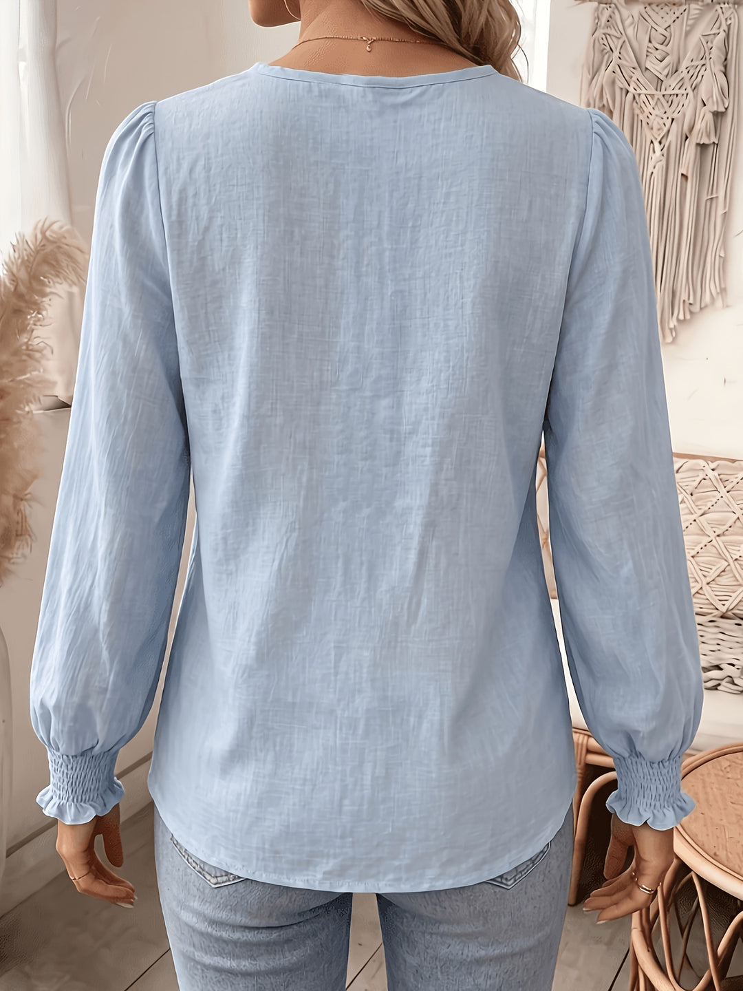 Harriet | Refined Lace-Detail Blouse