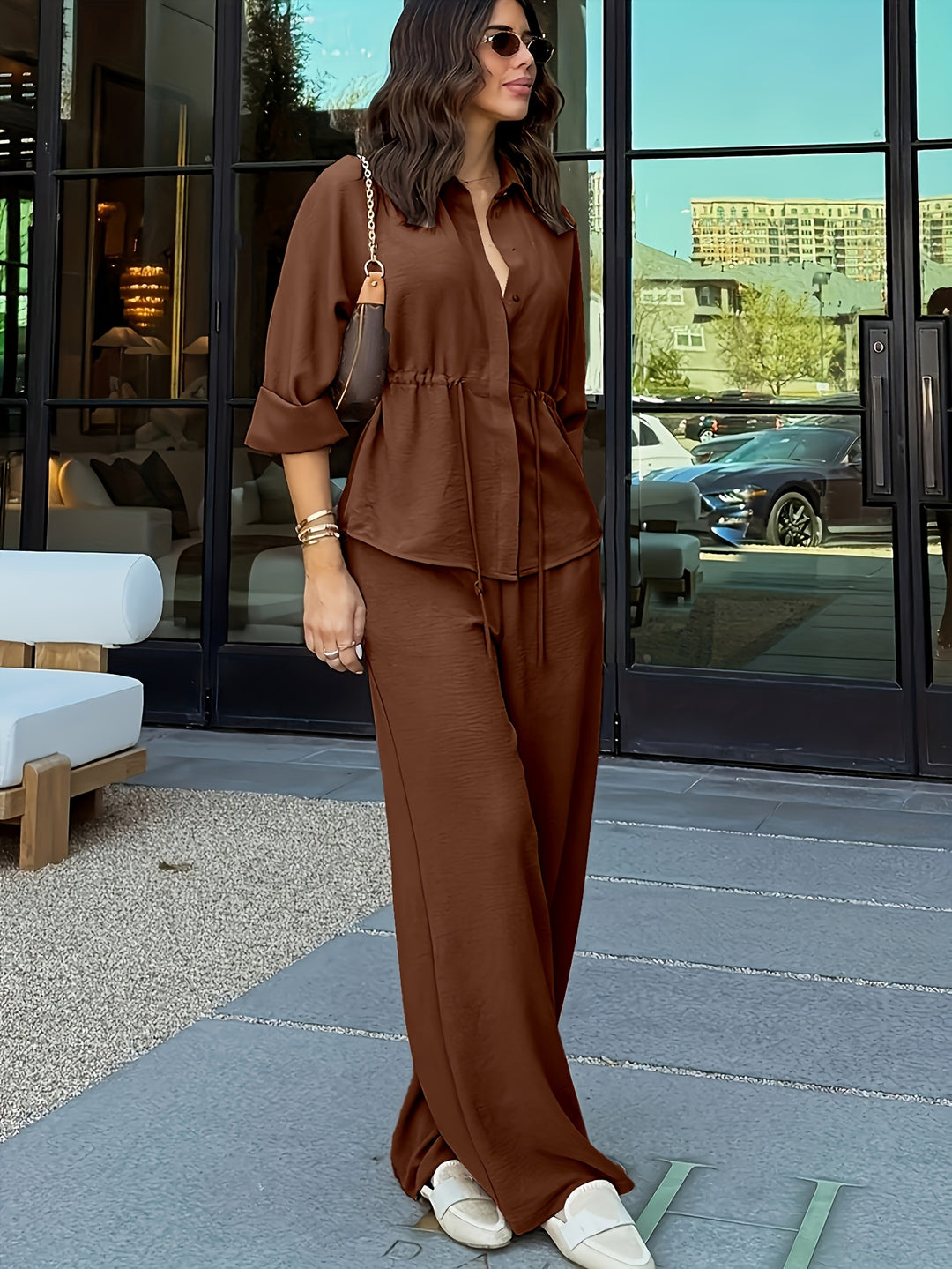Miriam | Relaxed Drawstring Two-Piece Set