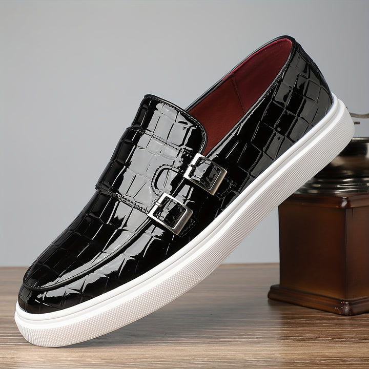 Rowan | Buckled Slip-On Loafers
