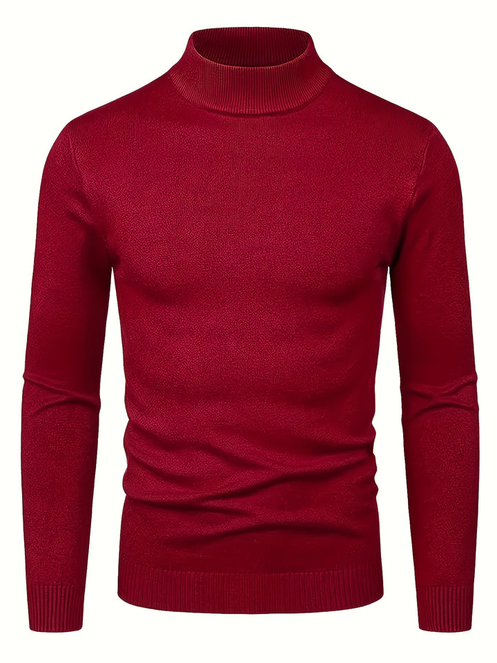 Reuben | Refined Mock-Neck Sweater
