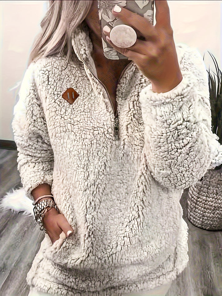 Lorraine | Cosy Half-Zip Pullover