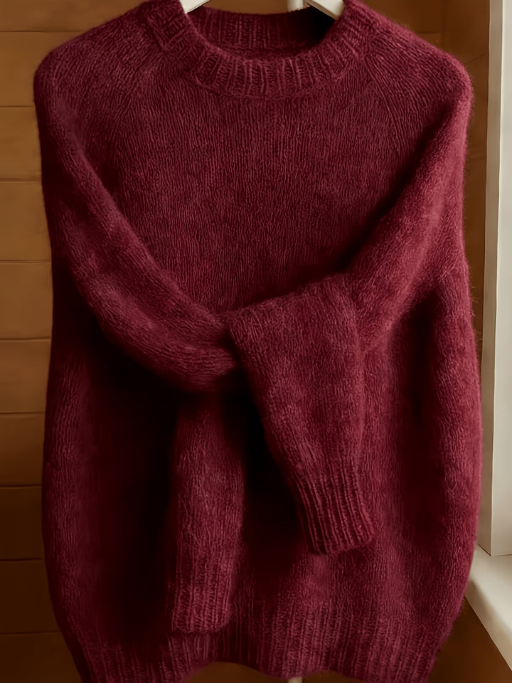 Juliana | Softly Textured Round-Neck Sweater