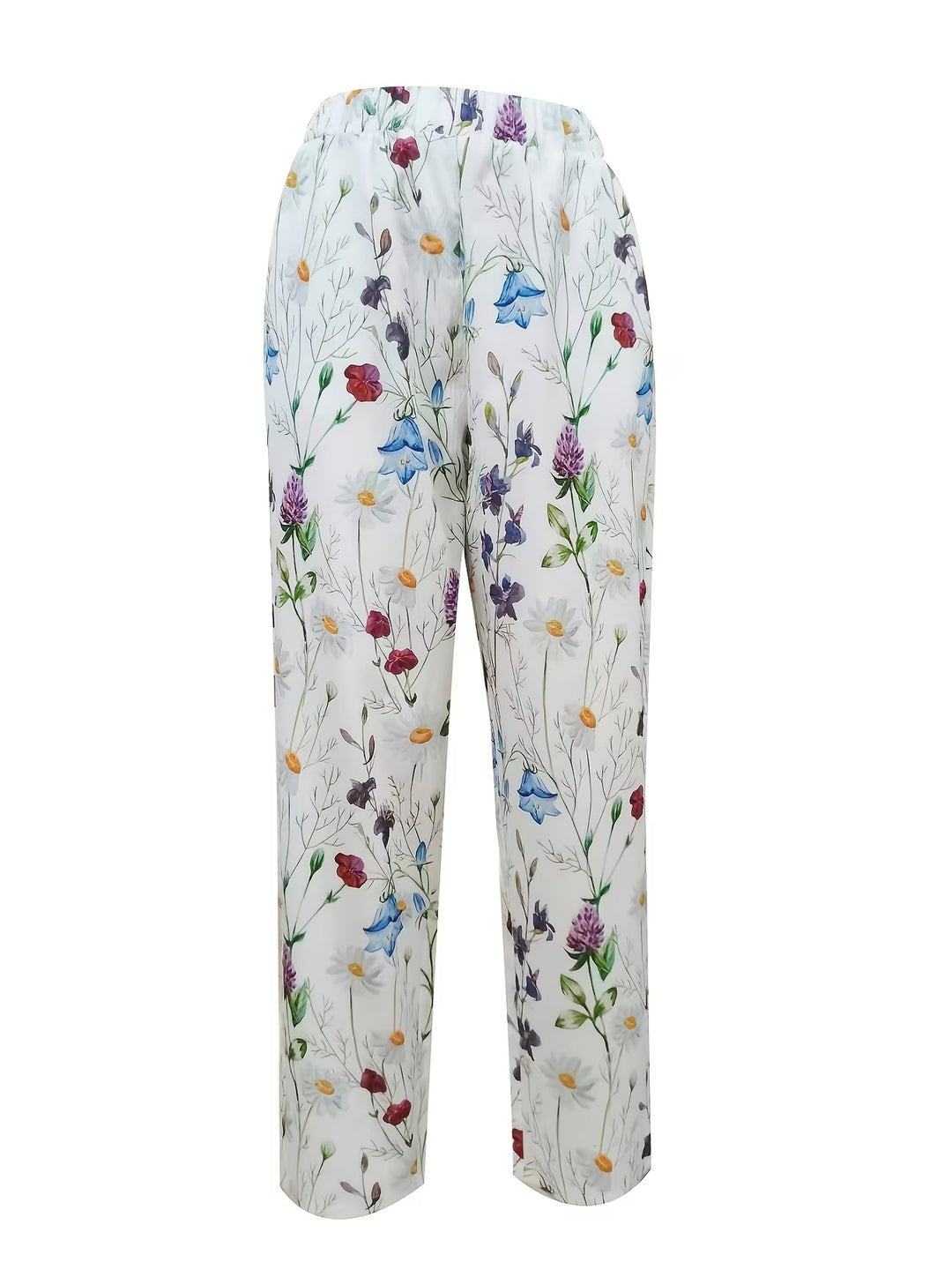 Rose | Stylish Floral Summer Pants