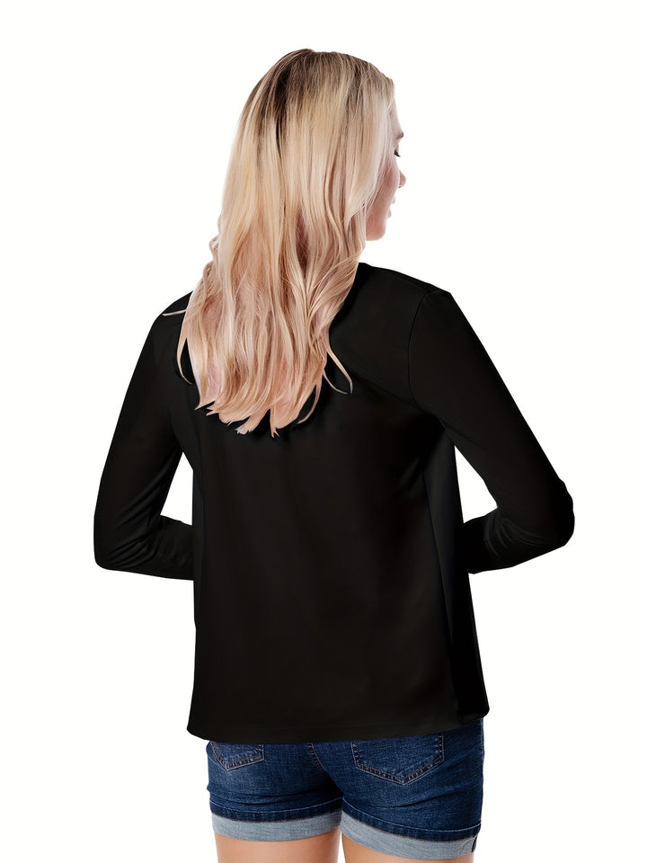 Corinne | Relaxed Open-Front Jacket