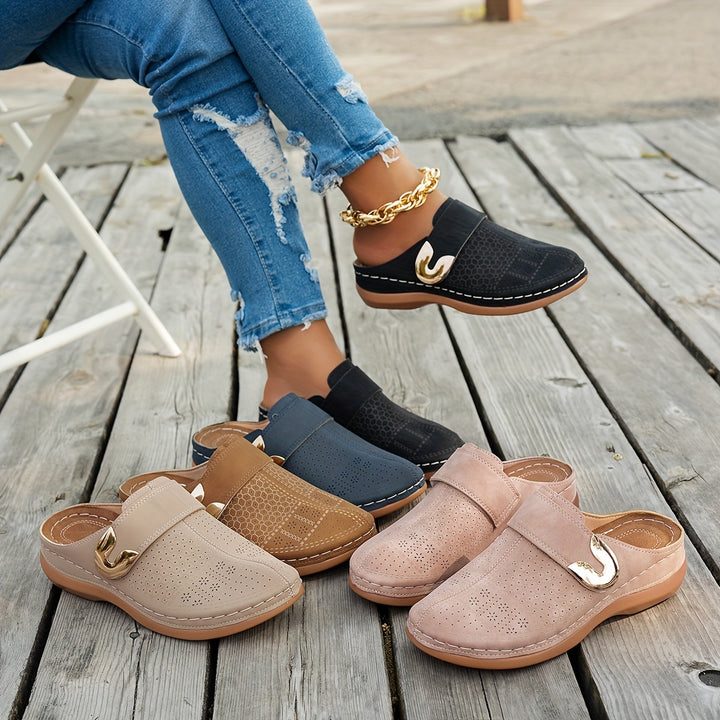 Marion | Comfort Wedge Clogs