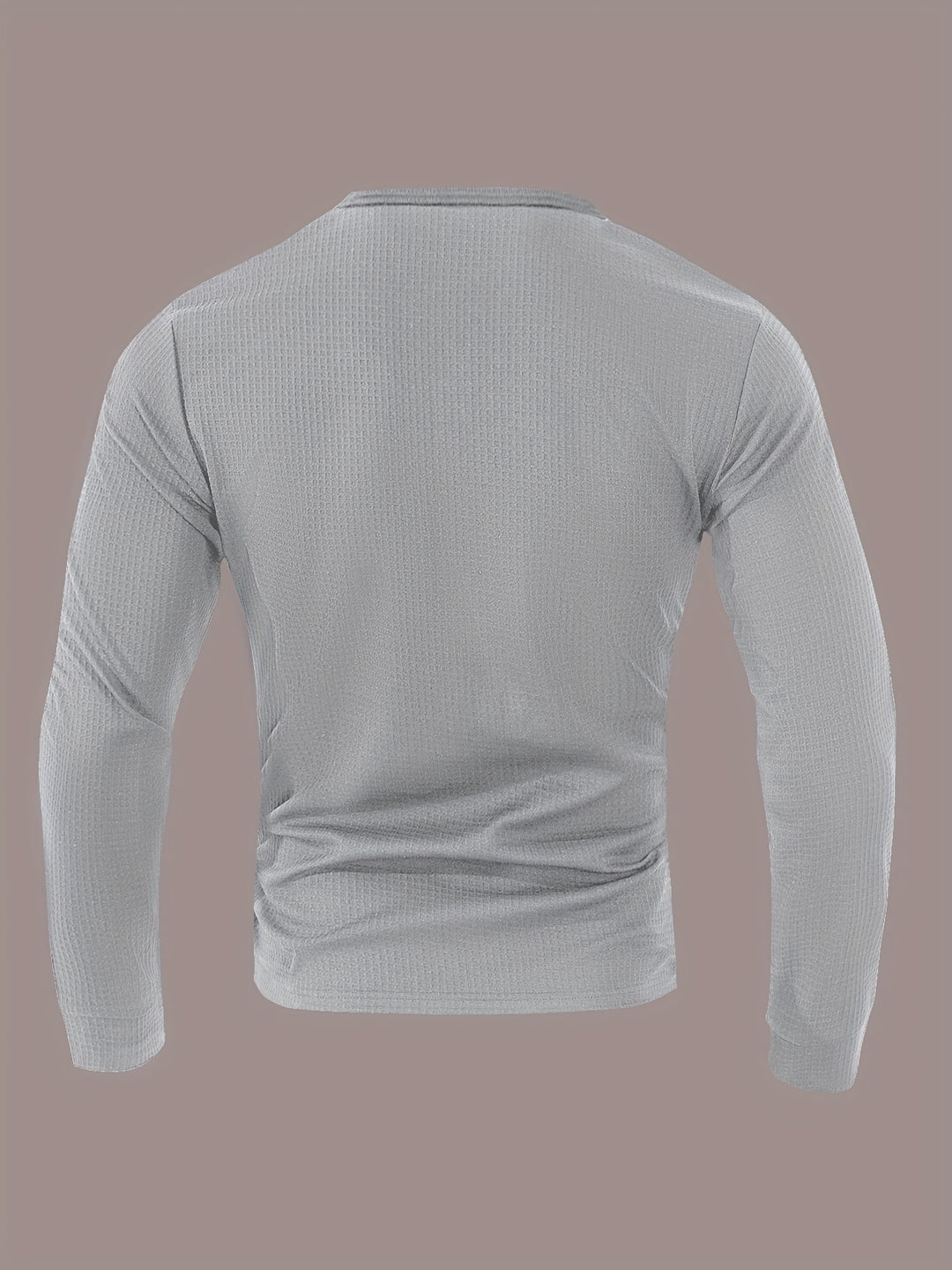 Sawyer | Textured Contrast Henley Shirt
