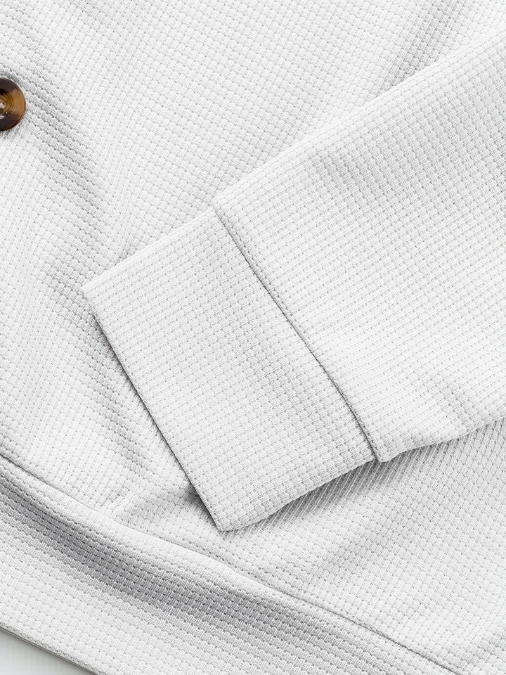 Clifford | Textured Button-Up Overshirt