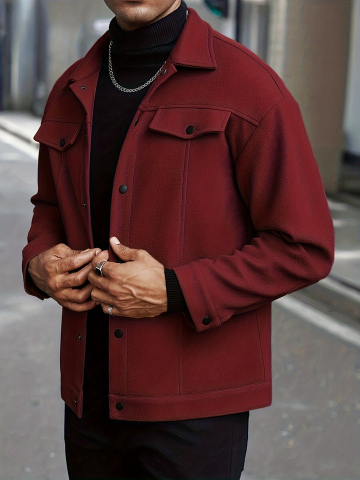 Roderick | Modern Snap-Button Jacket