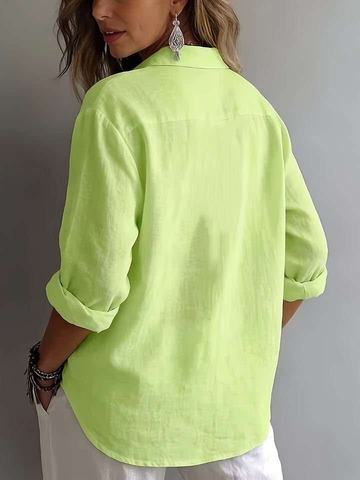 Naomi | Relaxed Collared Shirt