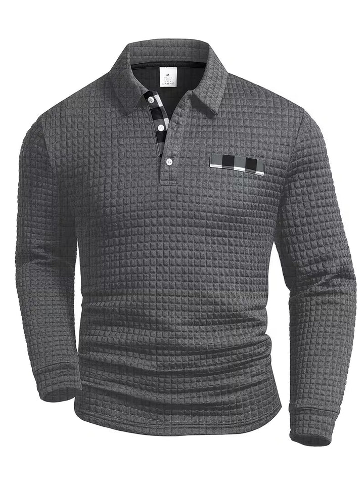 Arnel | Stylish Plaid Pattern Button Up Shirt