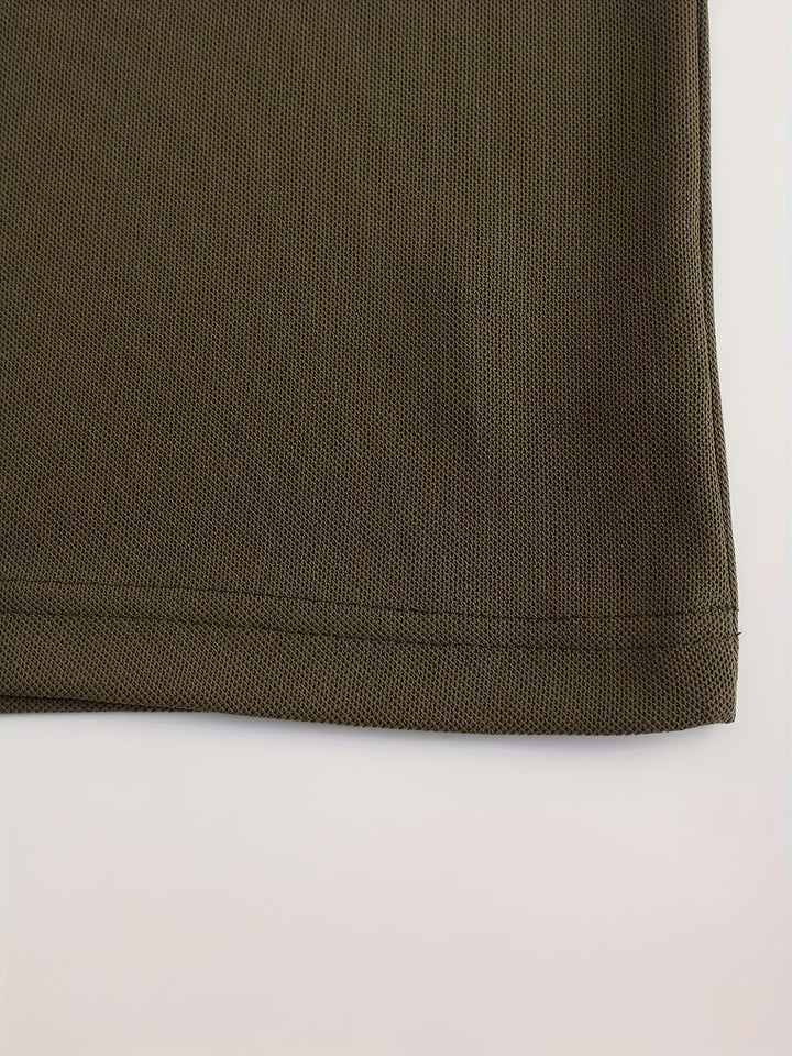 Reginald | Refined Long-Sleeve Polo Shirt