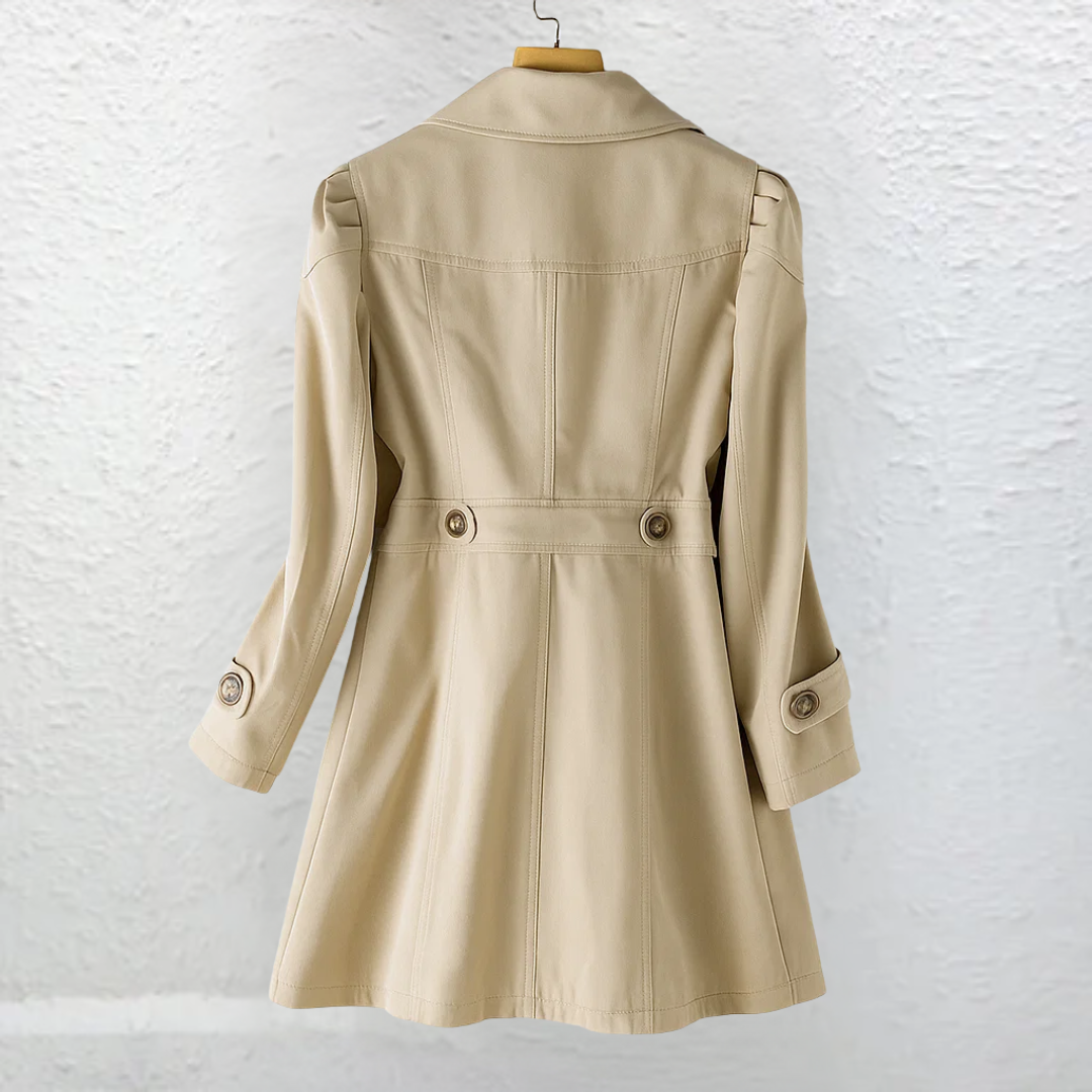 Cordelia | Vintage Trench Collar Coat