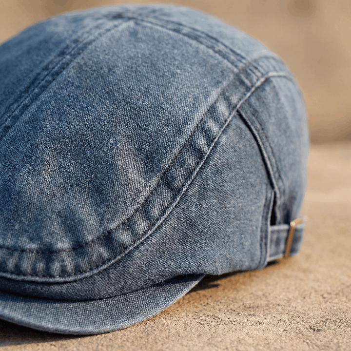 Arthuro | Classic Denim Flat Cap