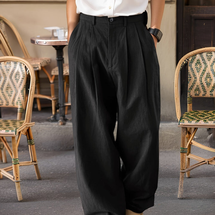 Rafferty | Relaxed Wide-Leg Trousers