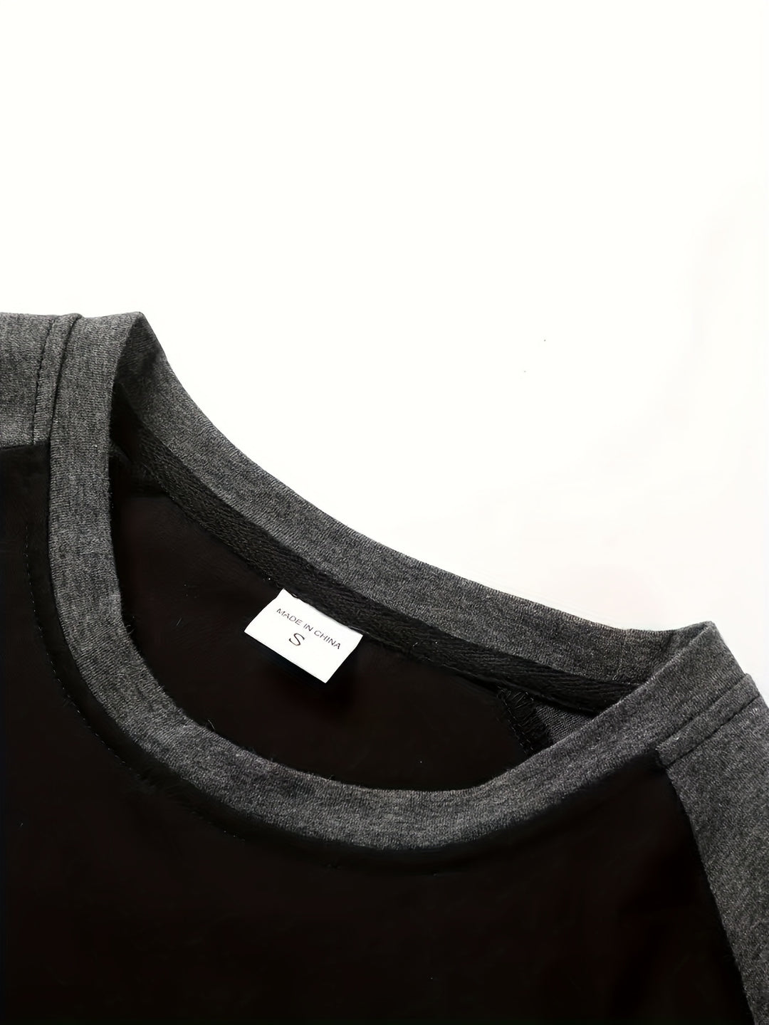 Roman | Two-Tone Raglan Long-Sleeve Top