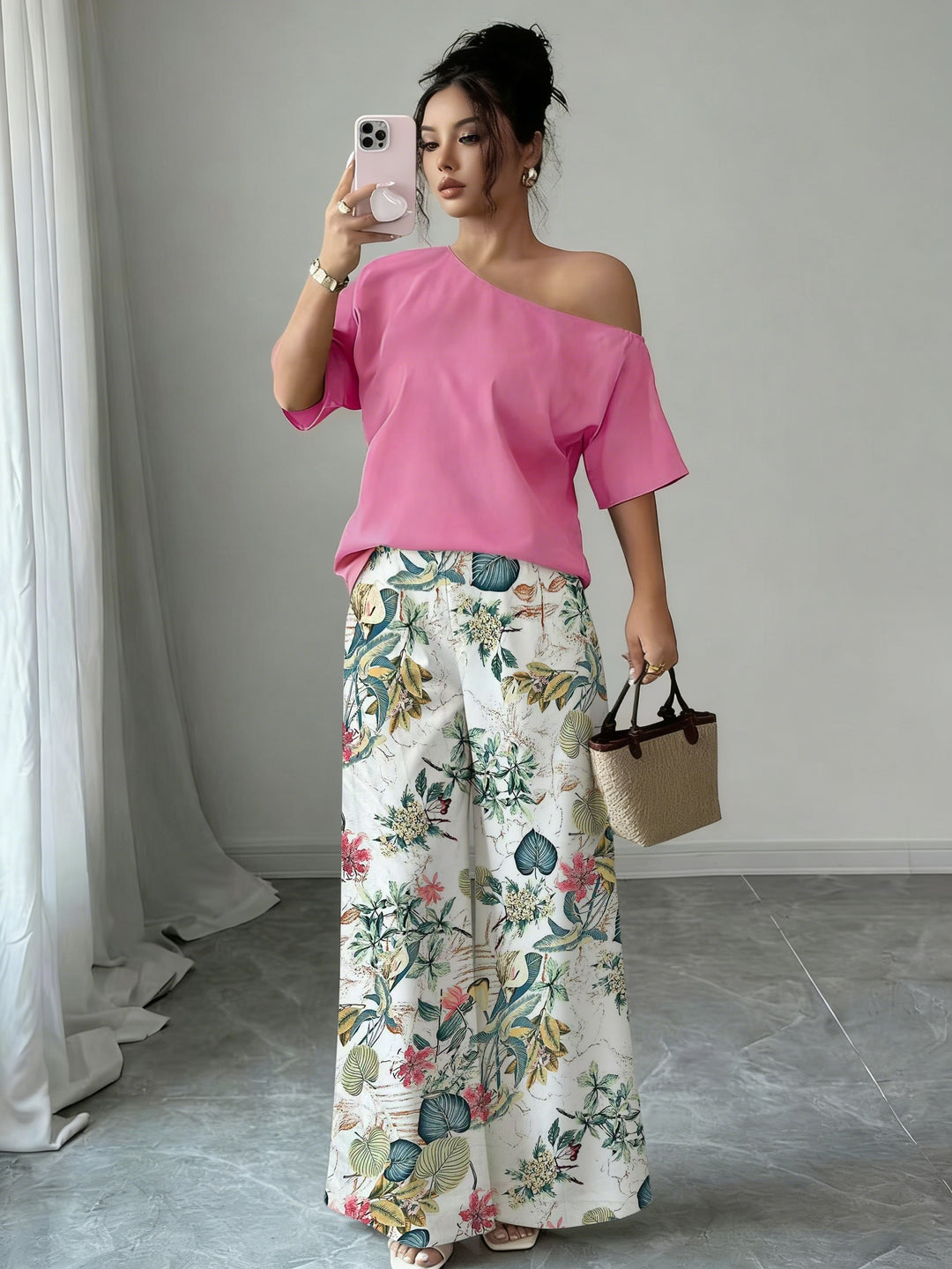 Bernice | Off-Shoulder Two-Piece Set