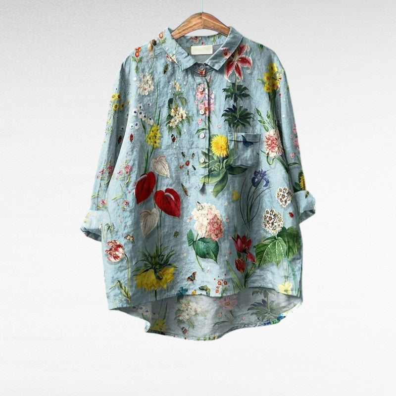 Inara | Chic Vintage Summer Blouse