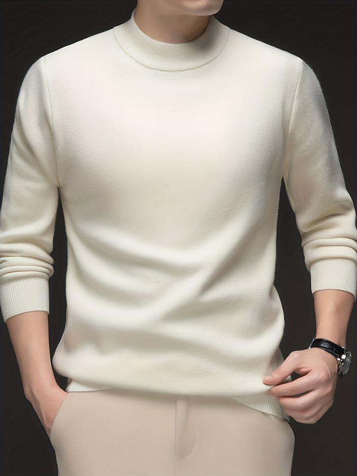 Tobias | Refined High-Neck Sweater