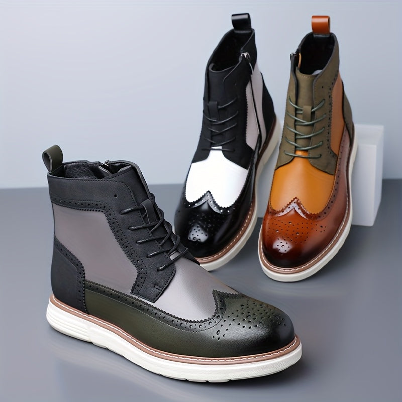 Sullivan | Refined Brogue Ankle Boots