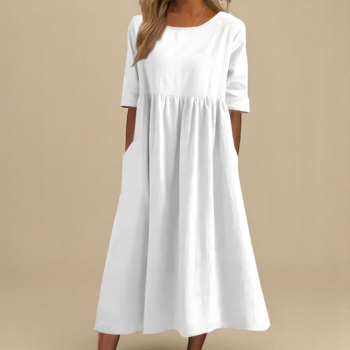 Meriella | Classic Mid Sleeve Dress