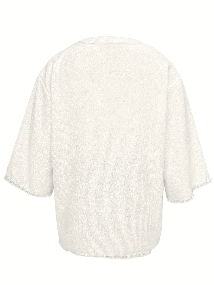 Silas | Relaxed Lace-Up Shirt