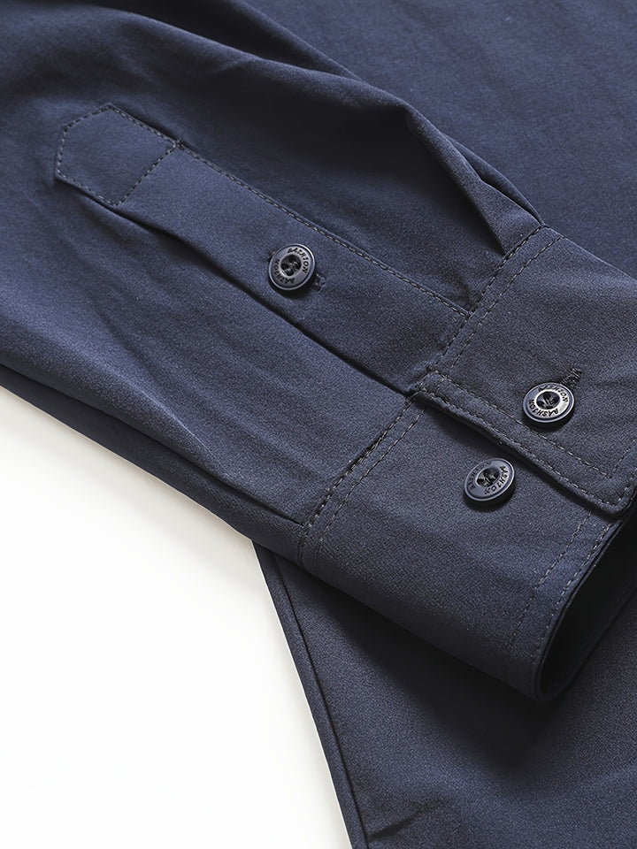 Hollis | Utility Long-Sleeve Cargo Shirt