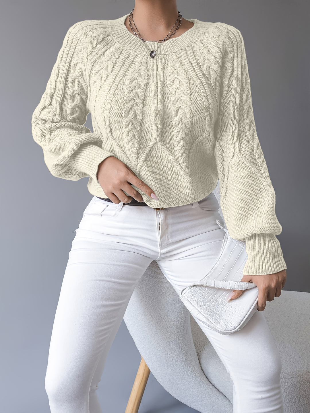 Maren | Chunky Cable-Knit Sweater