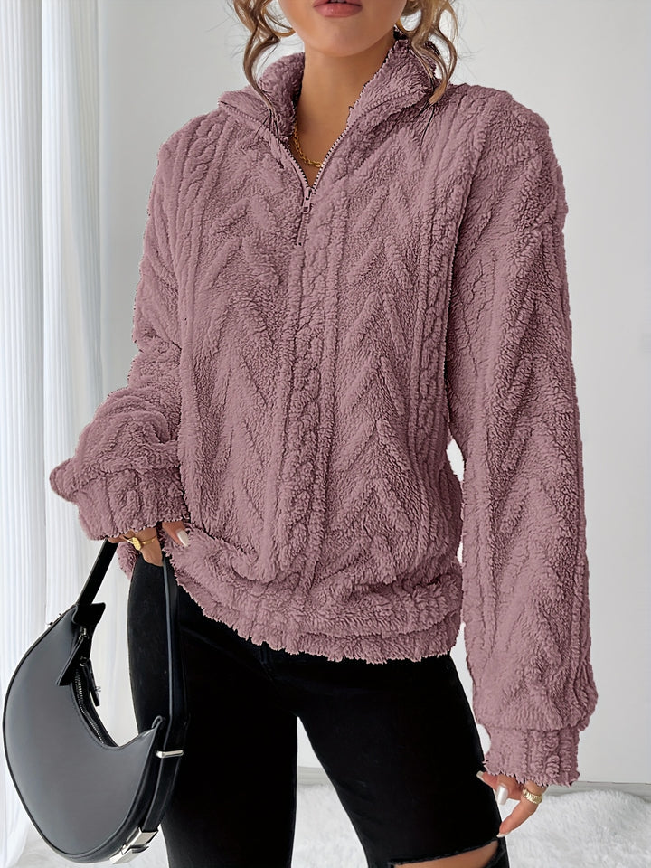 Susanna | Cosy Textured Sweatshirt