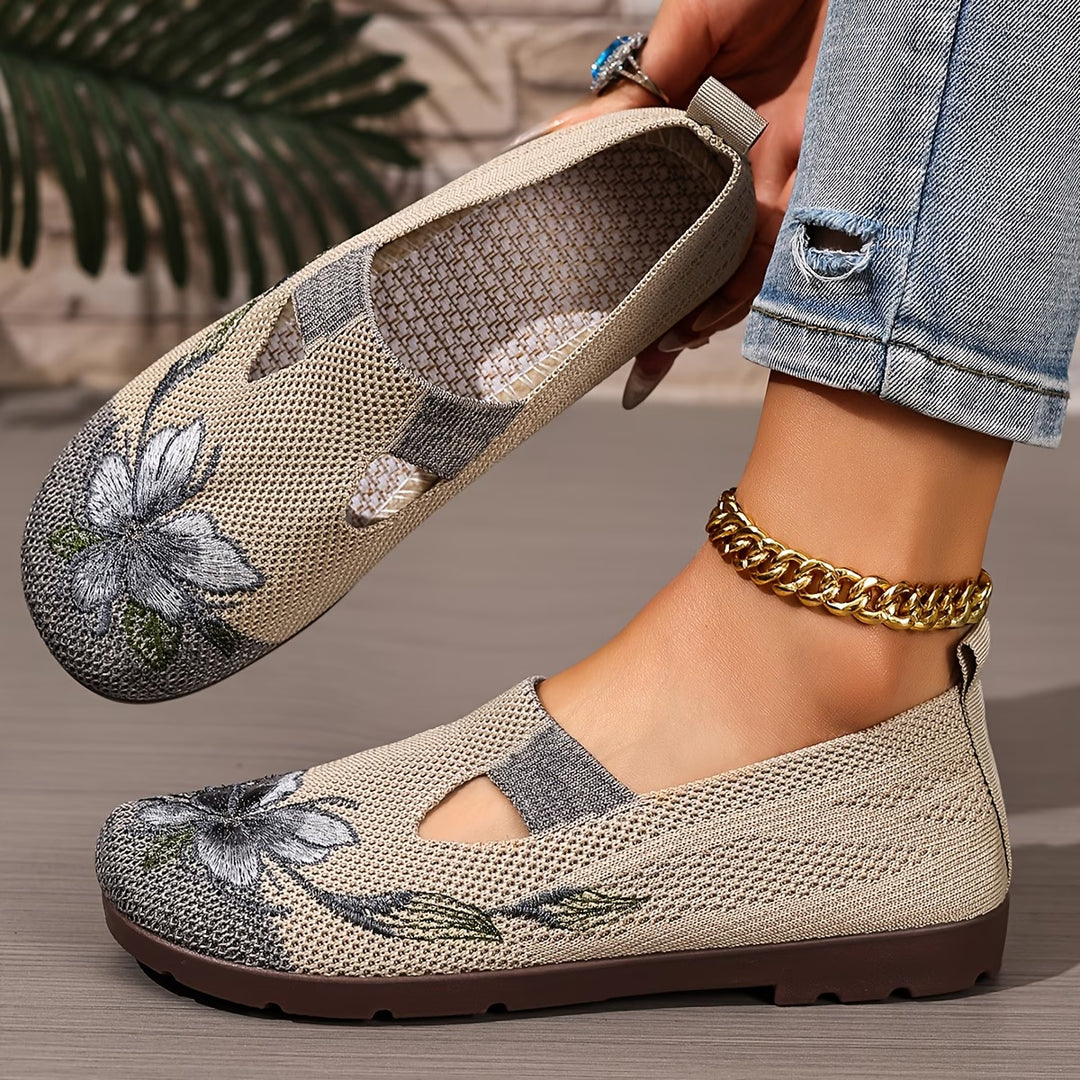 Linnea | Stylish Floral Retro Sandal