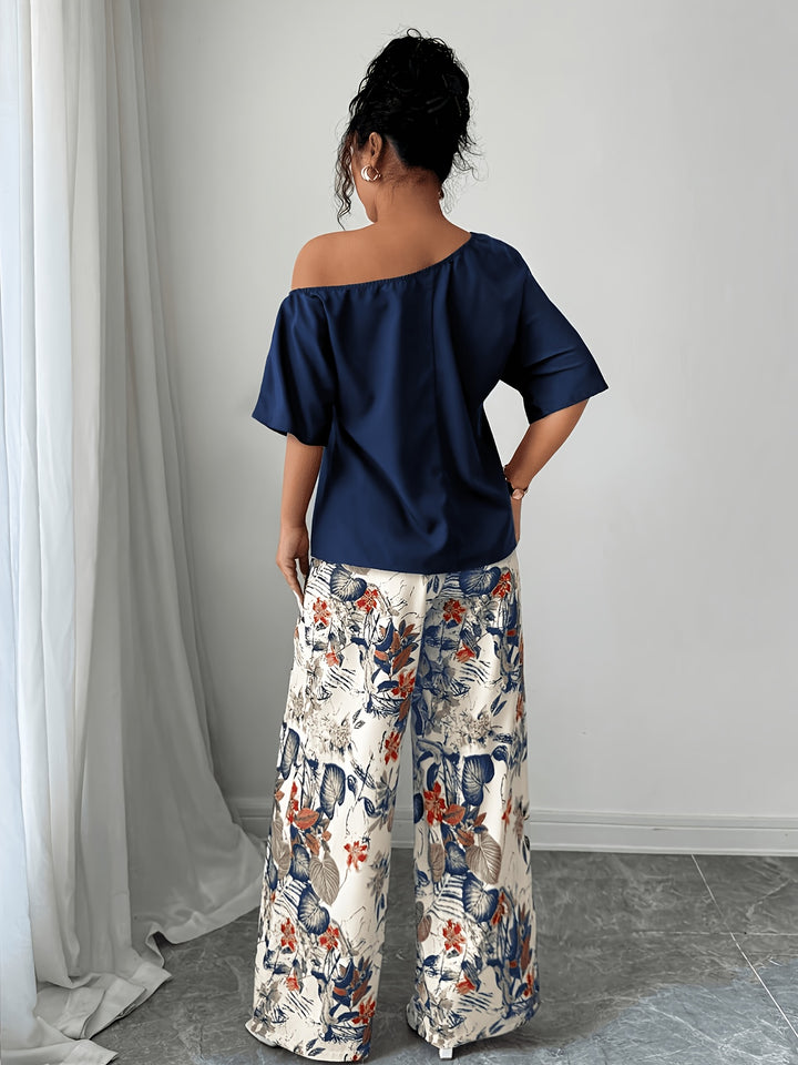 Bernice | Off-Shoulder Two-Piece Set