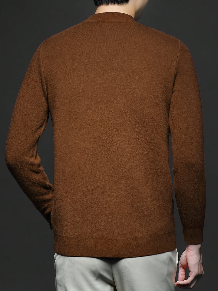 Tobias | Refined High-Neck Sweater