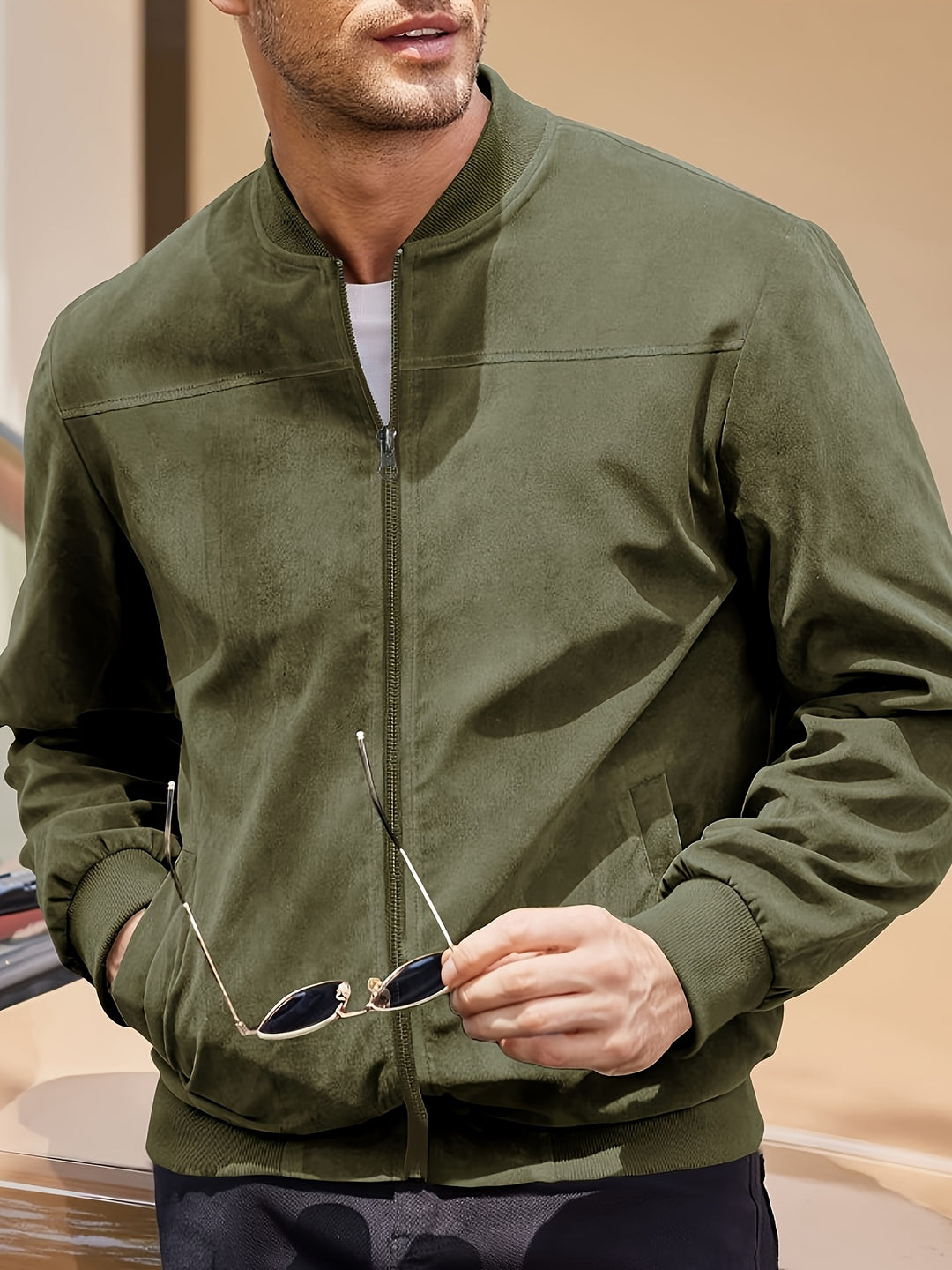 Bradley | Refined Lightweight Zip-Up Jacket