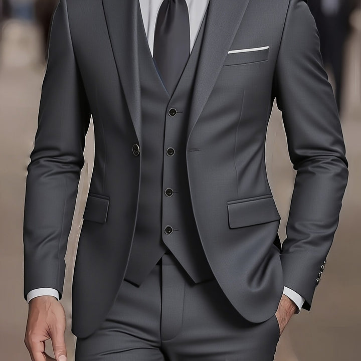 Nathaniel | Tailored Three-Piece Suit