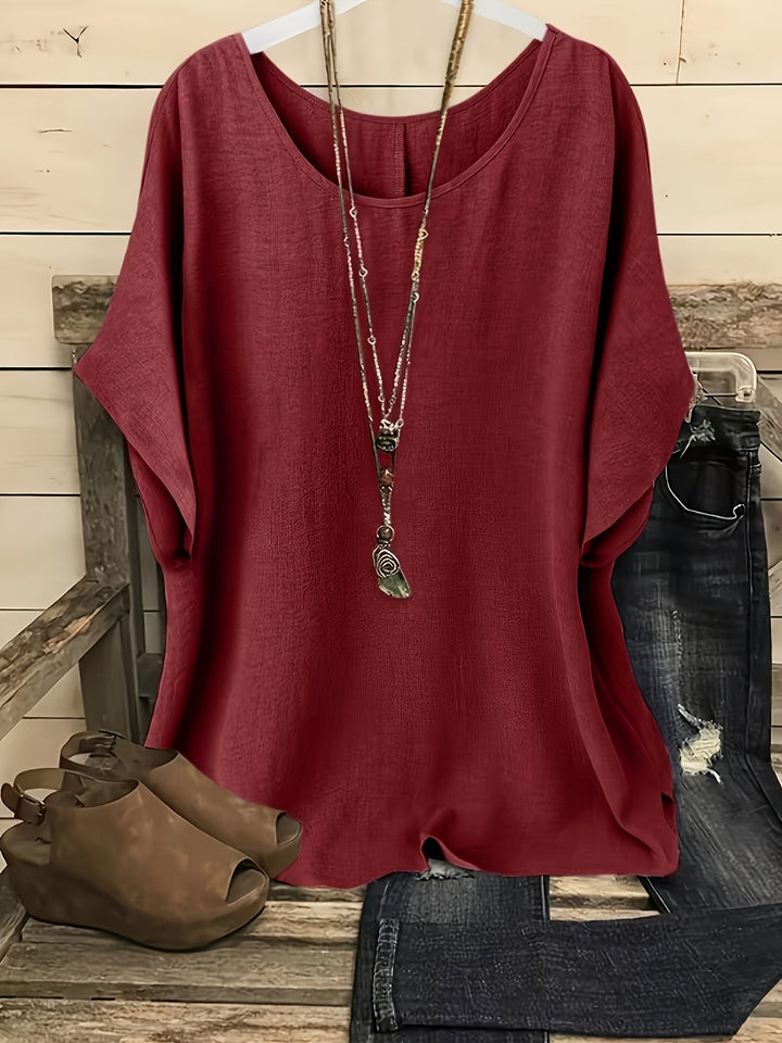 Ingrid | Relaxed Batwing Blouse
