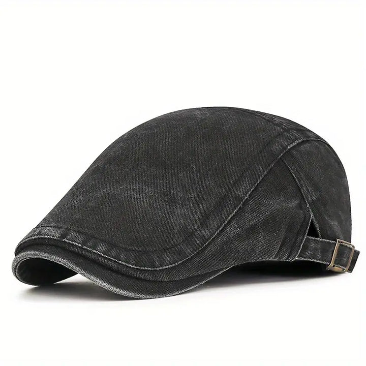 George | Classic Washed Flat Cap