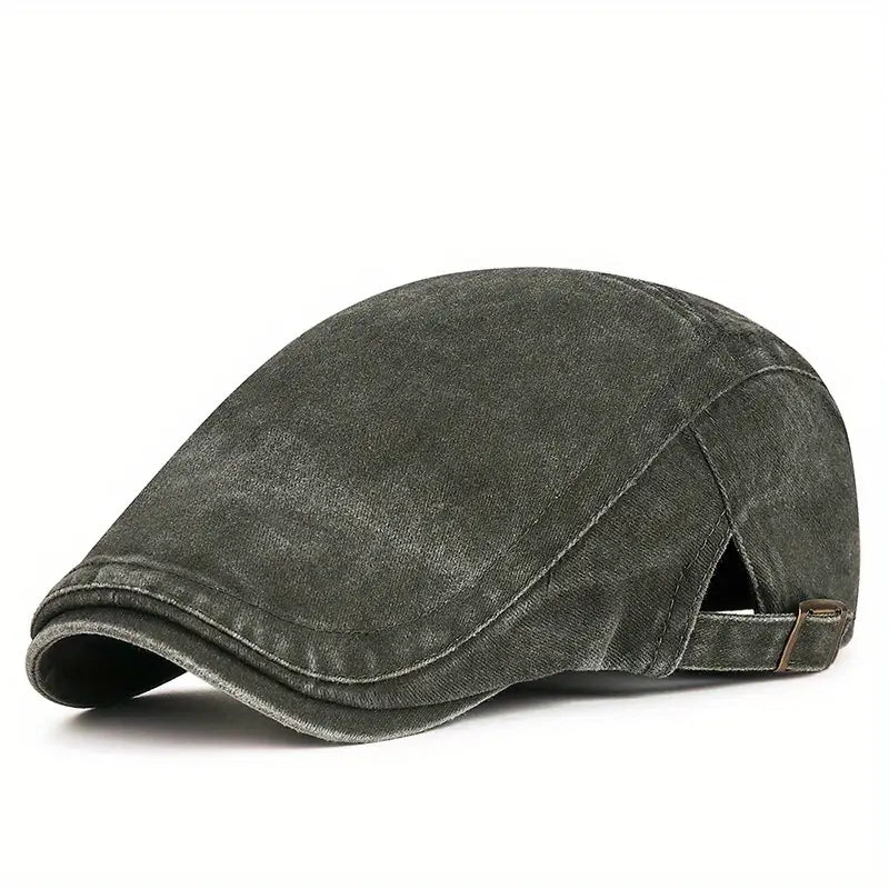 George | Classic Washed Flat Cap