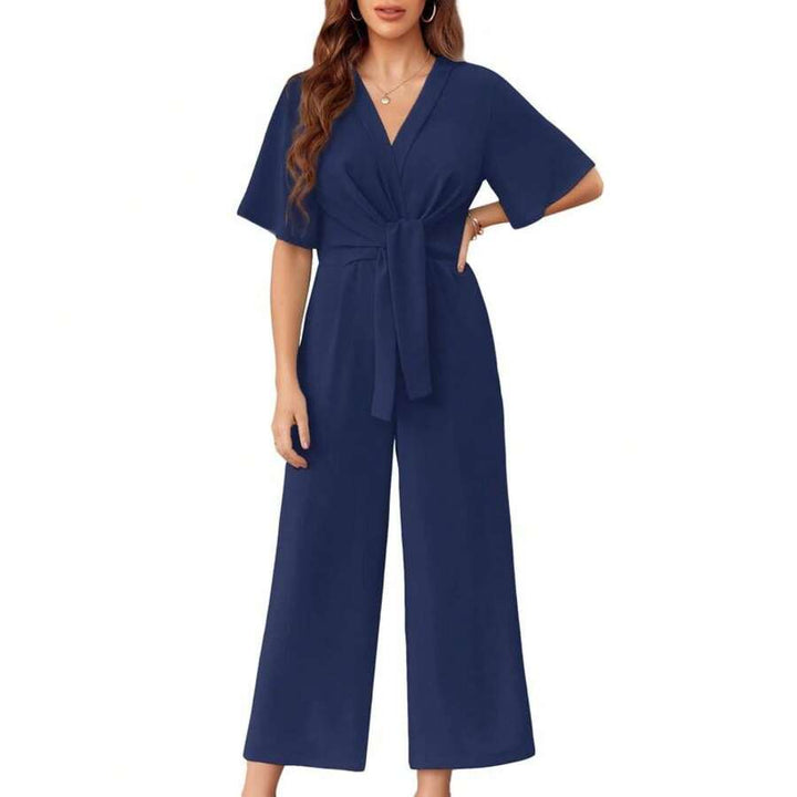 Beatrice | Elegant Summer Tie Knot Jumpsuits