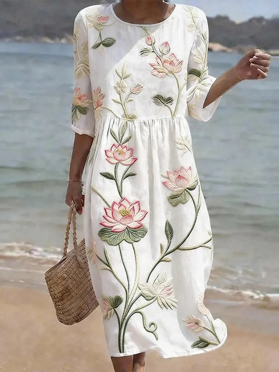 Kayla | Summer Floral Wrap Dress