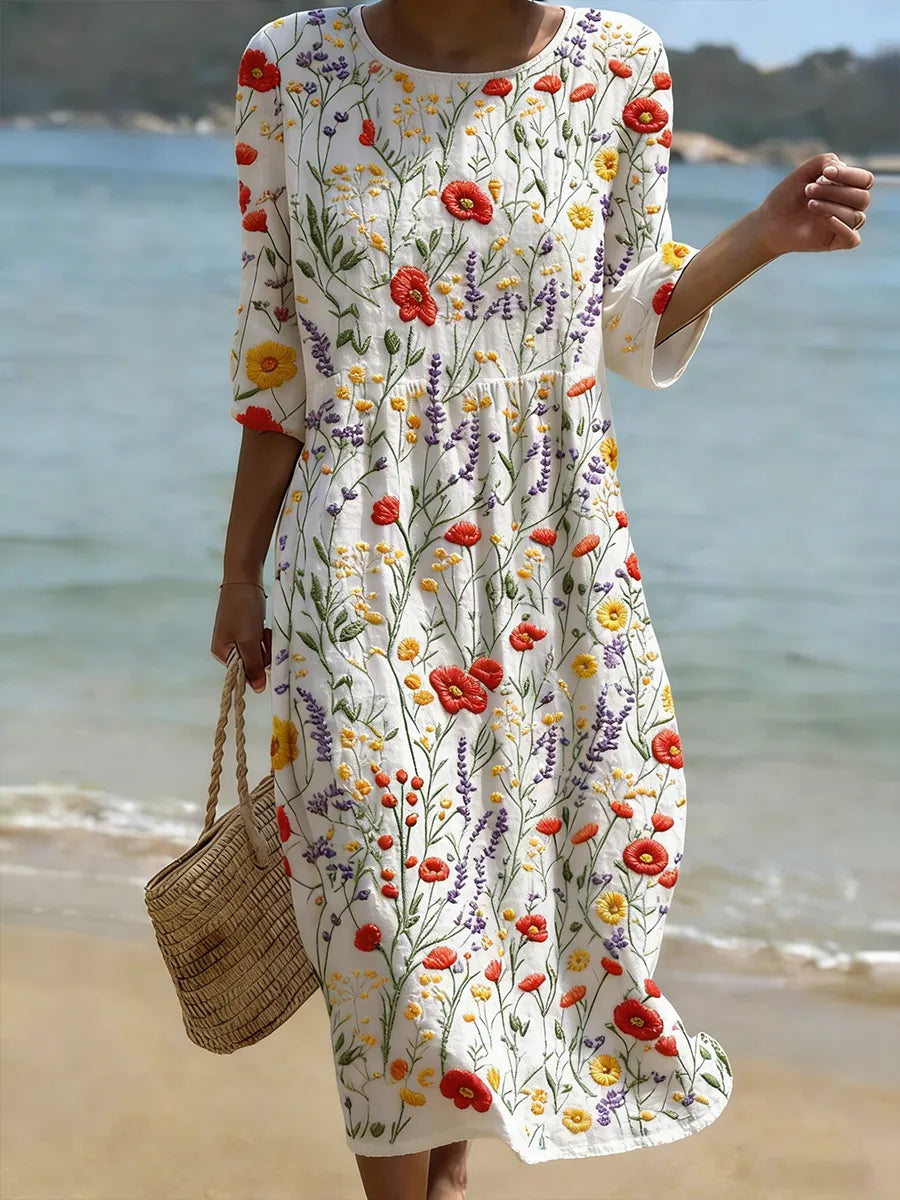 Christina | Floral Maxi Dress