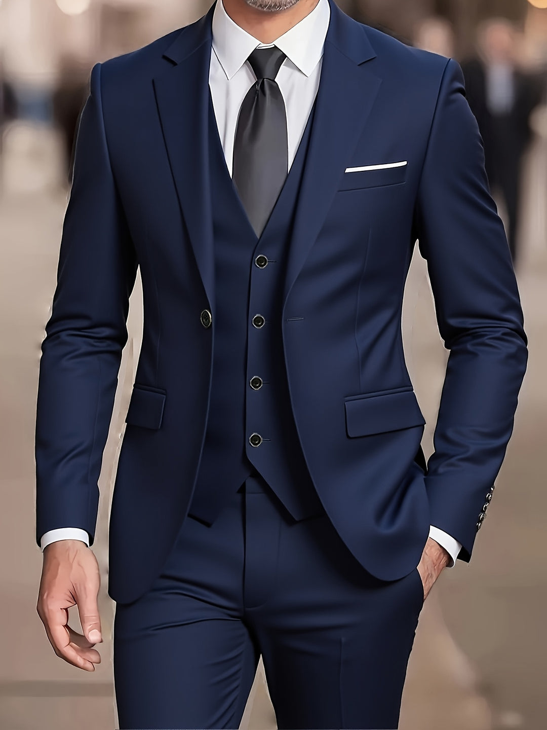 Nathaniel | Tailored Three-Piece Suit